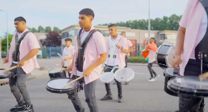 SEN drummer uit de performancefilm